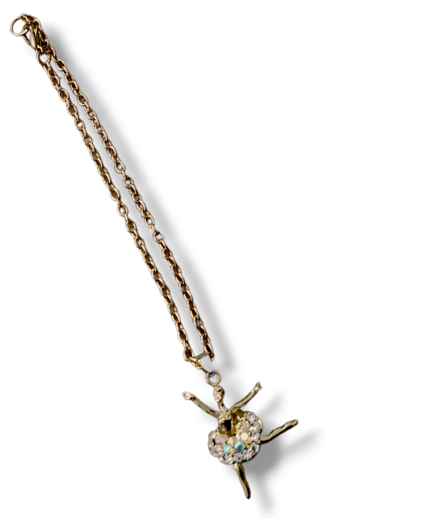 14kt Gold-Plated Link Charmed Bracelet