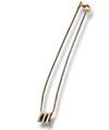 14kt Gold-Plated Linked Initial Charmed