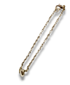 14kt Gold-Plated Linked Initial Charmed