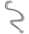 Silver linked charmed Constellation/Zodiac/Month