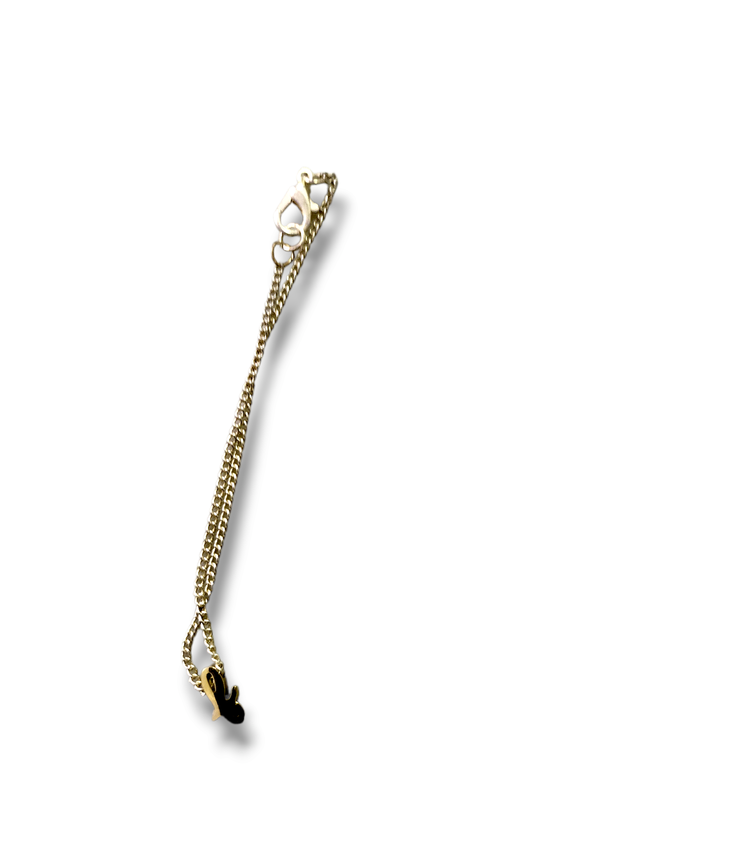14kt Gold-Plated Linked Initial Charmed