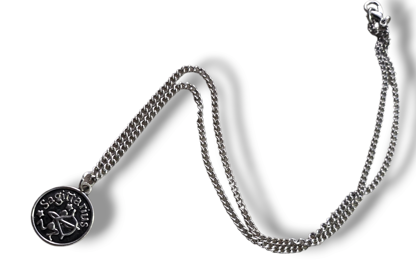 Silver linked charmed Constellation/Zodiac/Month