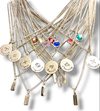 Silver linked charmed Constellation/Zodiac/Month