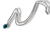 Silver linked charmed Constellation/Zodiac/Month