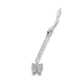 Silver linked charmed bracelets