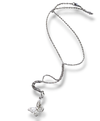 Silver linked charmed necklaces