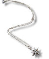 Silver linked charmed necklaces