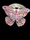 💓PINK Crystal Butterfly Bracelet 🦋