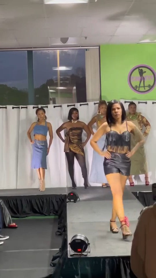 Looking Glass Pee-A-Boo Fringed Bralette