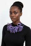 Afro American Model with Purple Necklace