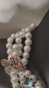 Pearl Floating Butterfly Necklace
