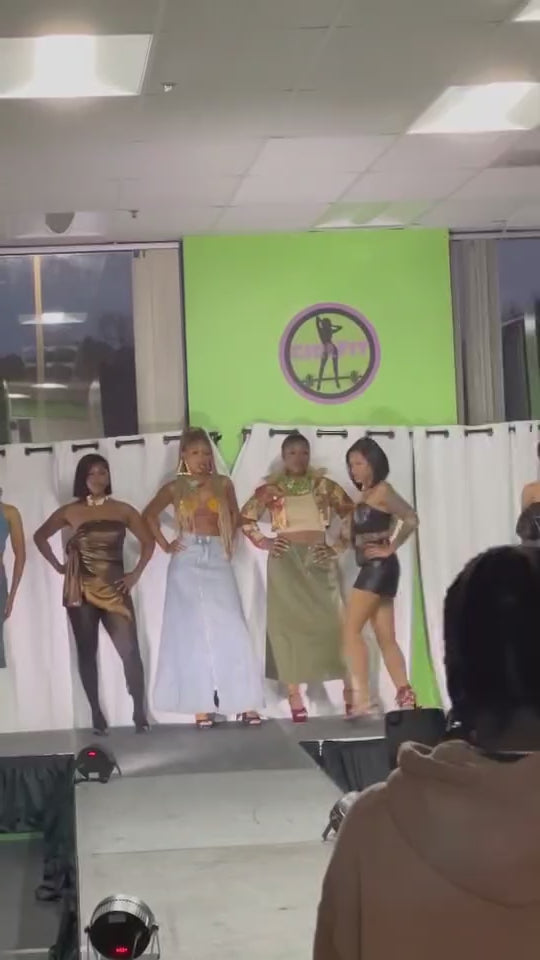 Looking Glass Pee-A-Boo Fringed Bralette