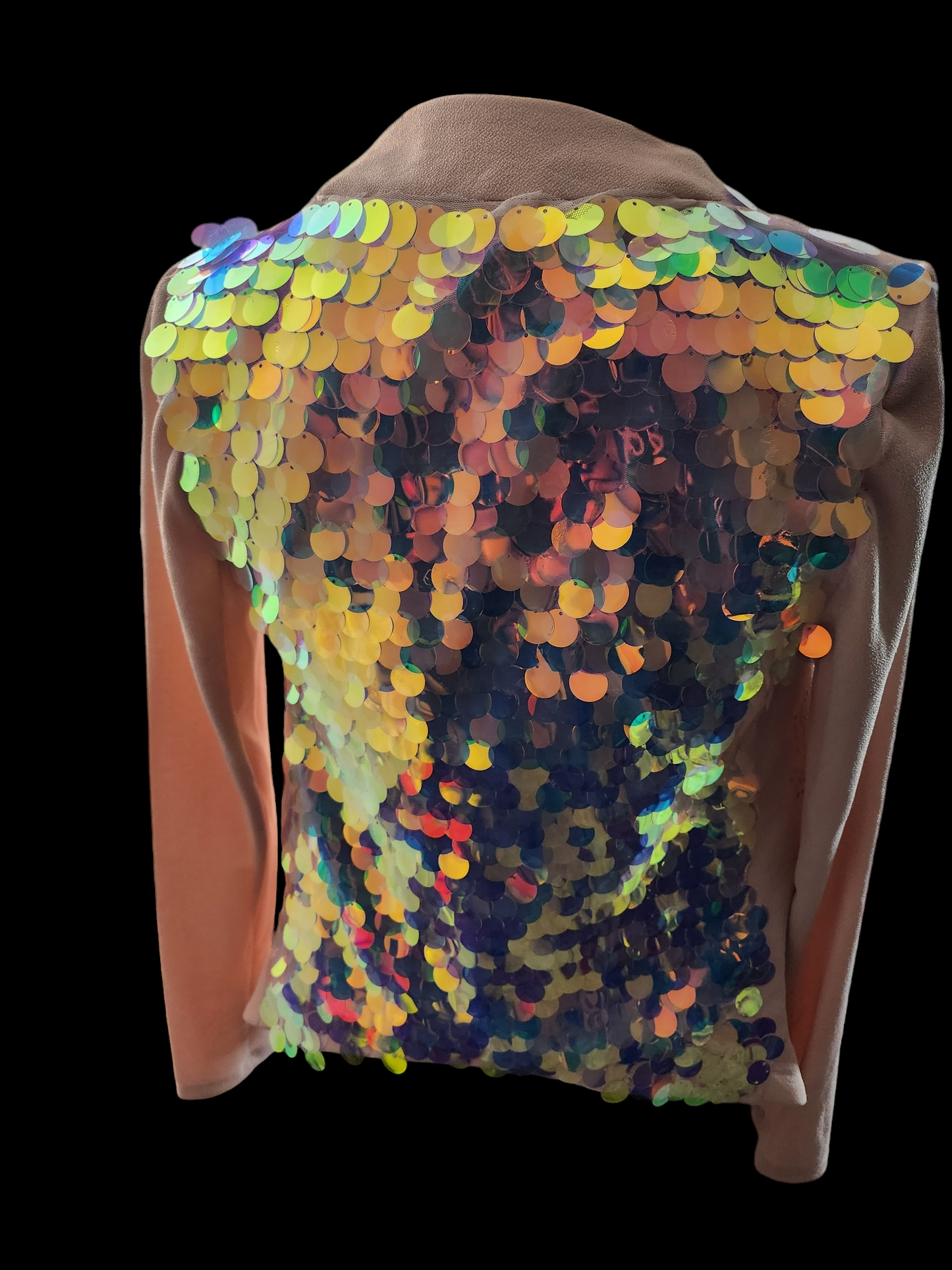 Pink Butterfly Sequin Jacket