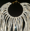 Boho Leather Fringed Earrings – Handcrafted Statement Jewelry