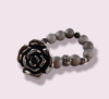 Silver Concrete Rose