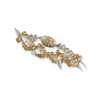 Gold Crystals & Cone bracelet