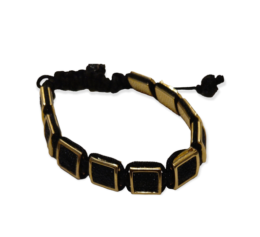 Black & Gold squares
