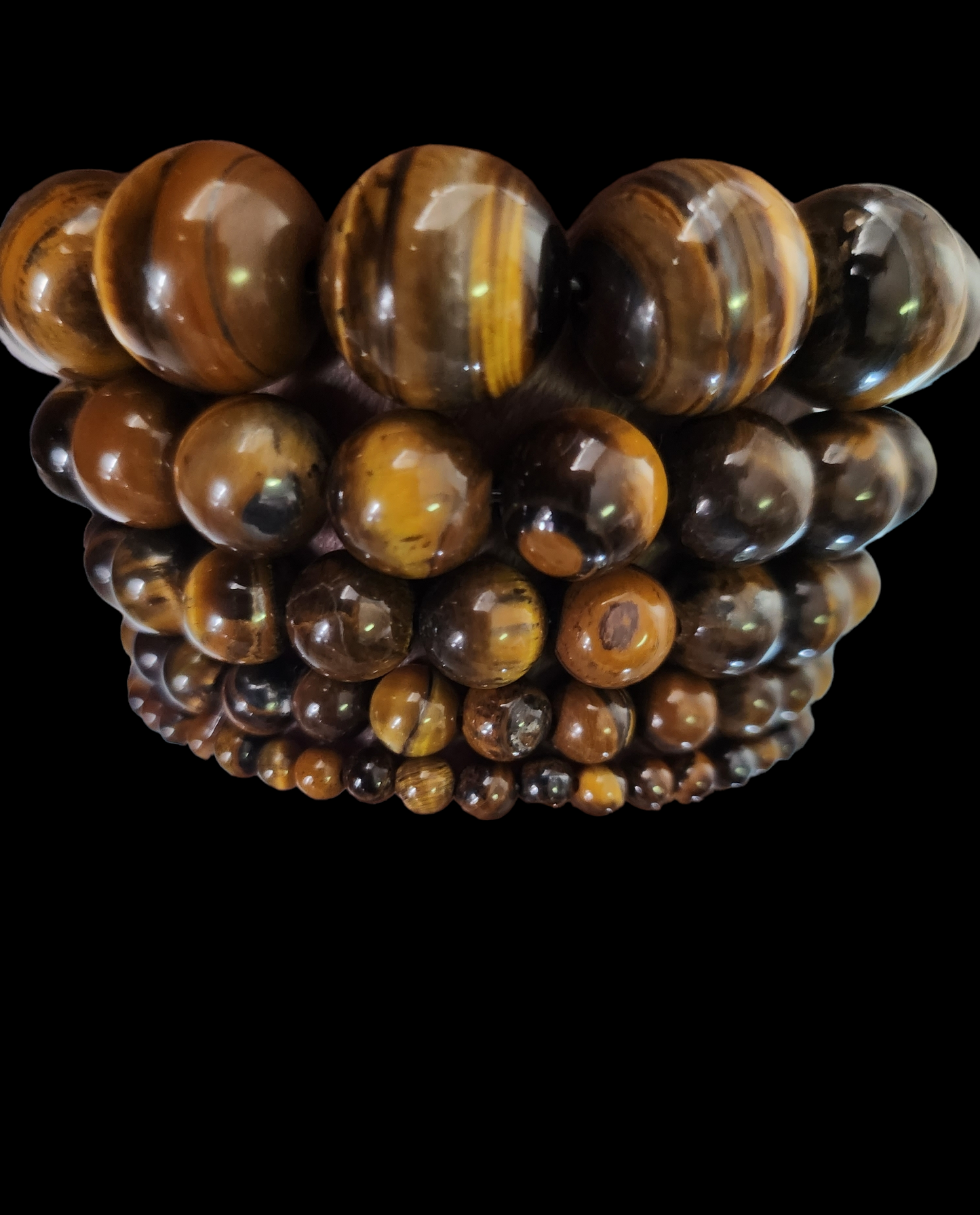 Tiger-Eye Beaded Bracelets