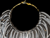 Boho Leather Fringed Earrings – Handcrafted Statement Jewelry