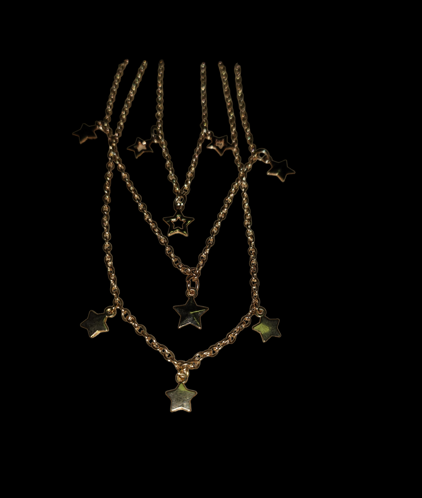 14kt Gold-Plated Link Charmed Necklace