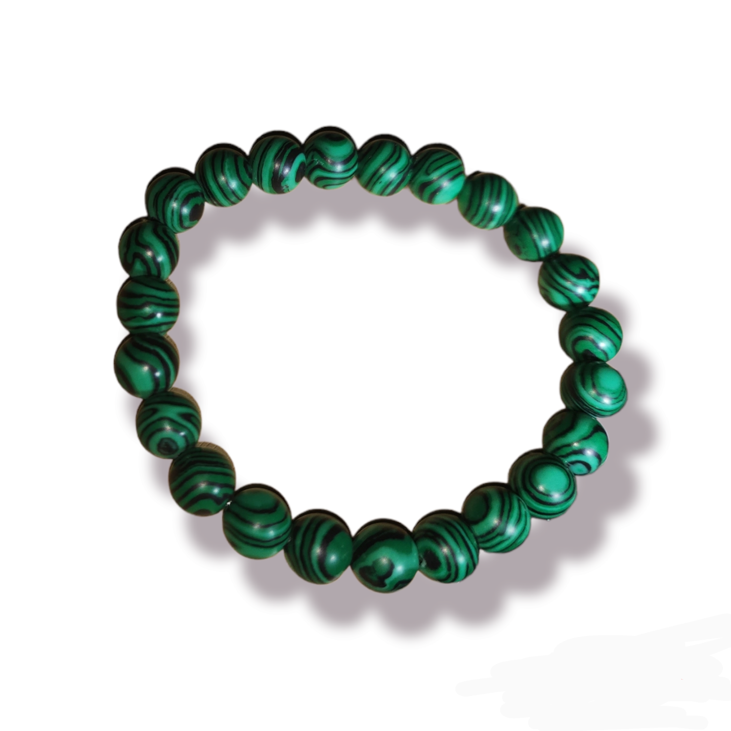 Malachite Beaded bracelet