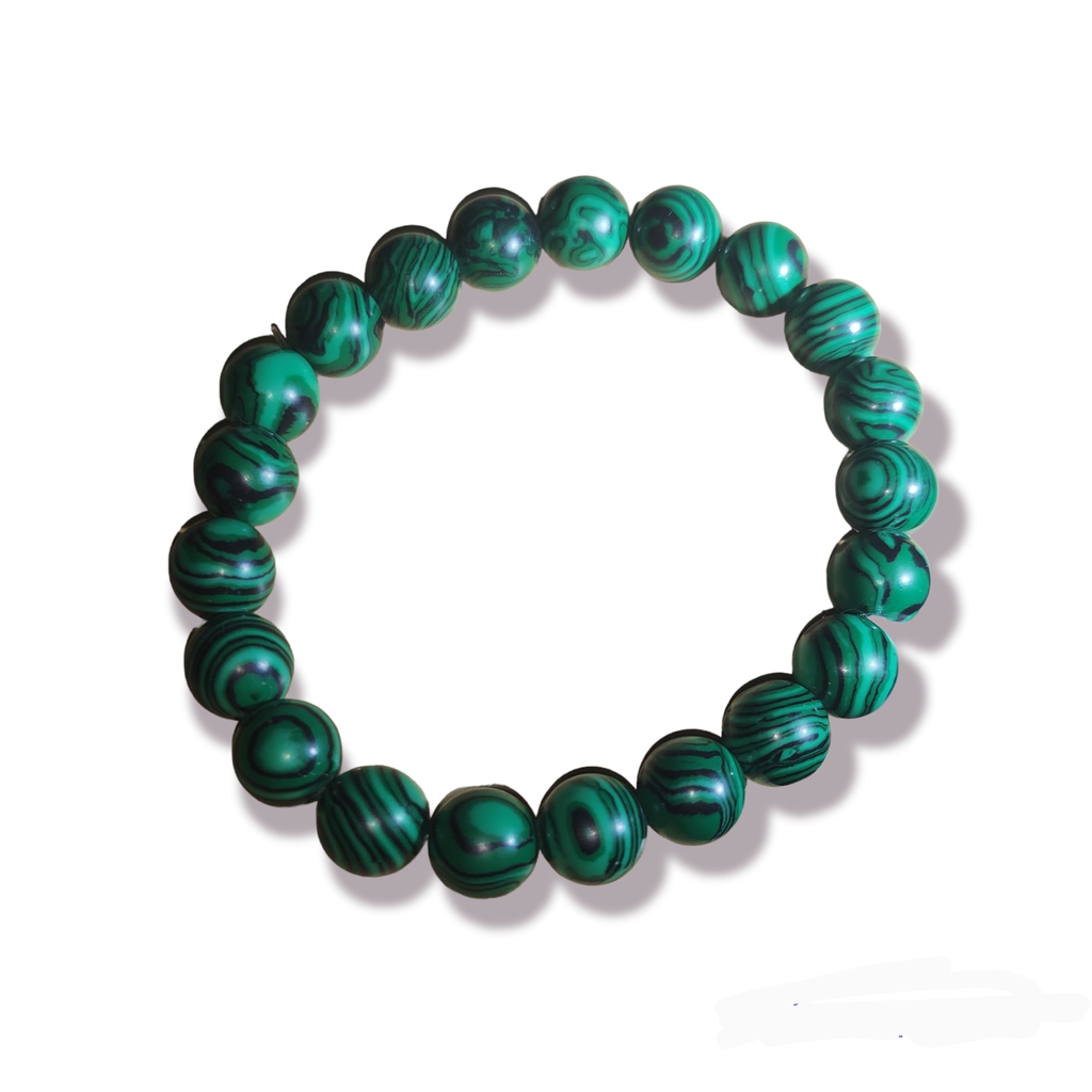 Malachite Beaded bracelet