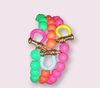 Neon Beaded Horseshoes