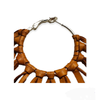 Boho Leather Fringed Earrings – Handcrafted Statement Jewelry