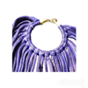 Boho Leather Fringed Earrings – Handcrafted Statement Jewelry