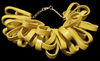 Yellow Premium Leather Hooped