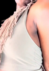 Milky Chocolate Premium Leather Fringe