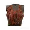 Milk Chocolate Leather Fringe